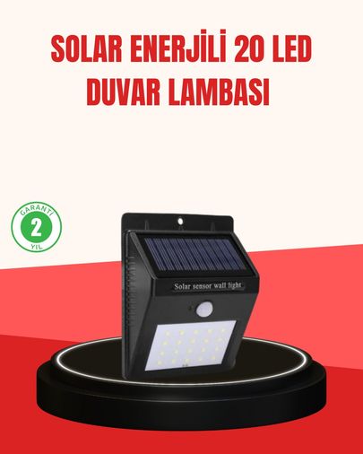 Diğer 111348139 Güneş Enerjili Su Geçirmez Dış Mekan Aydınlatma