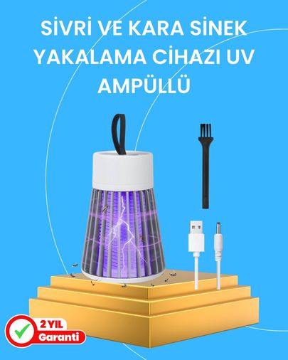 Diğer 111350436 Çocuk Ve Evcil Hayvan Dostu Sivrisinek Yakalama Lambası