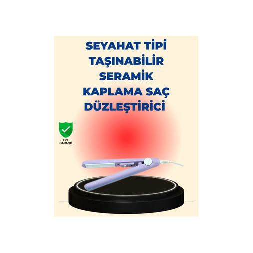 Diğer 111424069 2 Si 1 Arada Saç Düzleştirici Ve Bukle Maşası Düz Ve Kıvırcık Saçlara Uygun Çok Yönlü Kullanım Çok Renkli