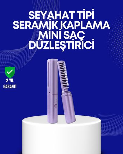 Diğer 111424175 Usb Şarjlı Kablosuz Saç Düzleştirici Hızlı Ve Pratik Çok Renkli