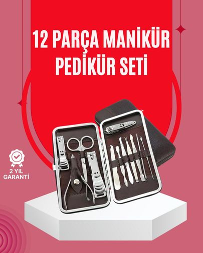 Diğer 111480802 Şık Ve Dayanıklı Çok Amaçlı Kişisel 12 Bakım Seti