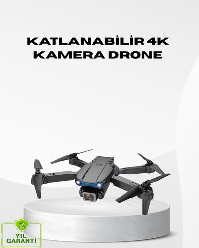 Diğer 111655042 4K Katlanabilir Drone Uzaktan Kontrollü Wi-Fi Görüntü Aktarımlı