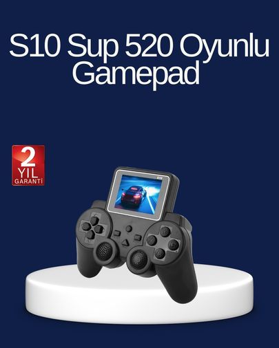 Diğer 114646371 2025 S10 Gamepad 520 Klasik Retro Oyunlu Tv Bağlantılı A Kalite
