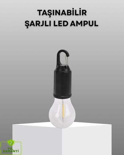 Diğer 116869824 Şarjlı Kancalı Led Lamba Kamp, Balkon Ve Acil Durum Işığı