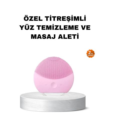 Diğer 117518612 Silikon Yüz Temizleme Ve Masaj Aleti - Su Geçirmez, Taşınabilir Ve Cilt Dostu