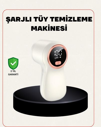 Diğer 117683382 Şarjlı Tüy Temizleyici Paslanmaz Çelik Bıçaklı