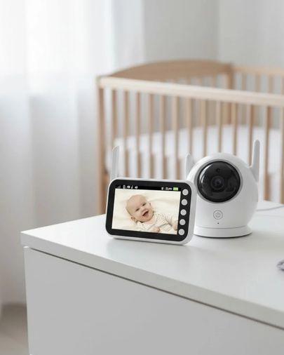 Diğer 119674345 Gece Görüşlü Hareket Takipli Bebek Kamera Sistemi