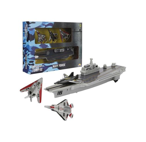 Diğer 120087820 Mey İthalat Asker Oyun Set Jet/uçak Gemisi 4Prç