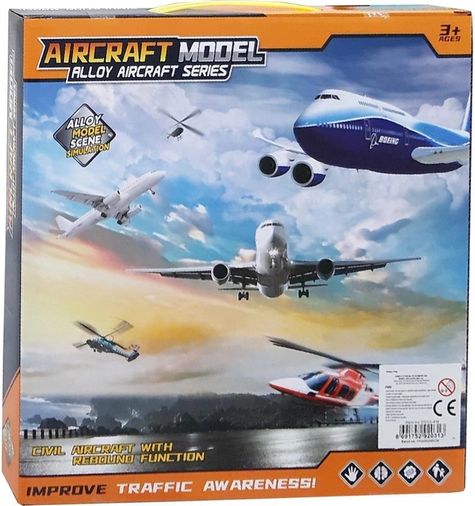 Diğer 120119648 Mey İthalat D003-4W Metal Uçak Helikopter-Smt