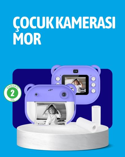 Diğer 120386370 Mey İthalat Anında Baskı Özellikli Çocuk Kamerası