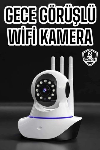 Diğer 120386415 Mey İthalat Ev Kamerası Wifi Kamerası Video Kayıt Çift Yönlü Hareket Sensörü Bebek