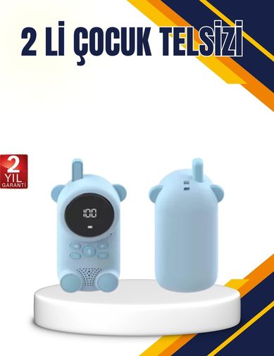 Diğer 120386954 Mey İthalat Çocuk Ve Bebek Telsizi 22 Kanal, Vox Modu, Usb Şarjlı, Renkli Ekran