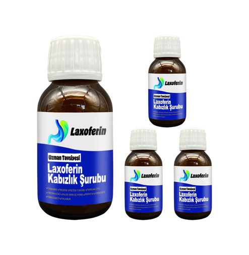 Diğer 120494228 Laxoferin Şurup - 4 Adet Bay Bayan Kullanımına Uygun 50 Ml