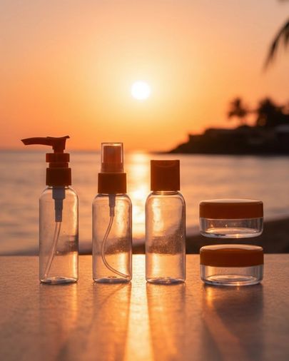 Diğer 120629820 Mey İthalat Seyahat Boy 5 Li Kozmetik Dolum Seti 30 Ml Sızdırmaz Tasarım