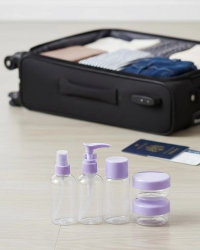 Diğer 120629856 Mey İthalat 30 Ml 5 Parça Seyahat Şişesi Seti Sızdırmaz Taşınabilir