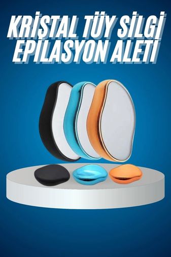 Diğer 121023445 Tüy Silgi Kristal Epilasyon Acısız Ağrısız Ve Pratik Epilasyon Aleti