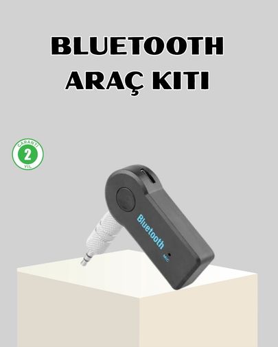 Diğer 122105026 Mey İthalat Bluetooth Araç Kiti Aux Mp3 Çalar Kablosuz Eller Serbest Cihaz