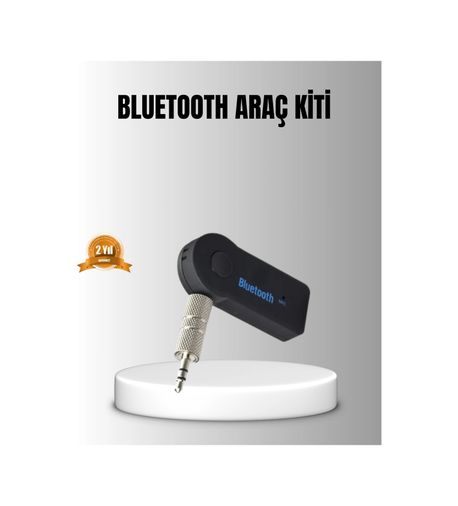 Diğer 122105214 Mey İthalat Bluetooth Aux Araç Kiti Eller Serbest Müzik Çalar Dahili Mikrofonlu