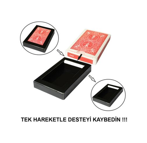 Diğer 122105258 Mey İthalat Sihirli Kaybolan Deste Oyun Kağıdı İlizyon Oyunu Kaybolan Kart