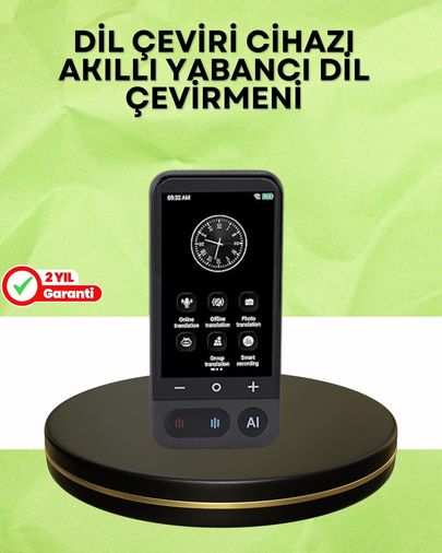 Diğer 122118774 Mey İthalat 4.0 İnç Dokunmatik Ekranlı Akıllı Çeviri Cihazı