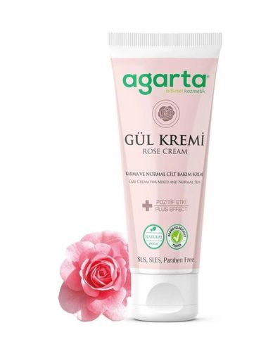 Diğer 122390020 Mey İthalat Doğal Cilt Bakım Kremi 75 Ml Gül