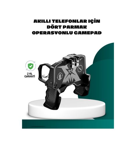 Diğer 122473906 Mey İthalat Mobil Fps Oyunlar İçin Dört Parmak Uyumlu Gamepad