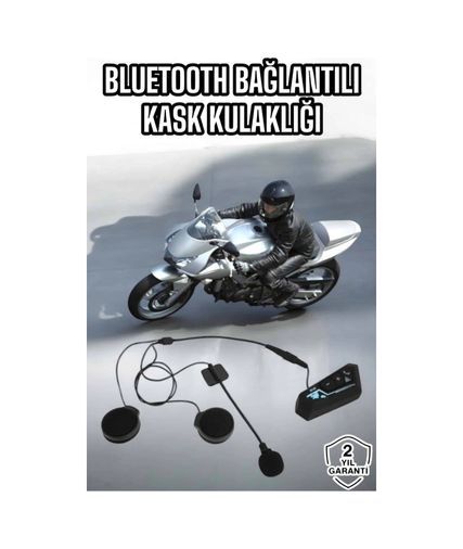 Diğer 123569888 Kask Kulaklığı Motosiklet Intercom Interkom Dinleme Konuşma Özellikli Su Geçirmez 88028582