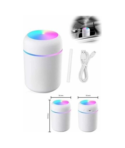 Diğer 123780275 Mey İthalat Hava Nemlendirici Buhar Makinesi Led Işıklı Usb Dekoratif Nemlendirici Çok Renkli