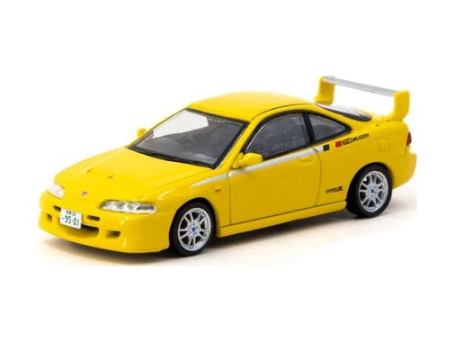 Diğer 123781350 Mey İthalat 1/64 Honda Integra Type R Dc2 Mugen Sunlight Yellow