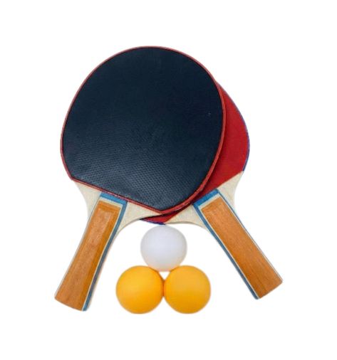 Diğer 124750147 Masa Tenisi Oyun Seti 2 Raket 3 Top Evde Spor Ve Eğlence