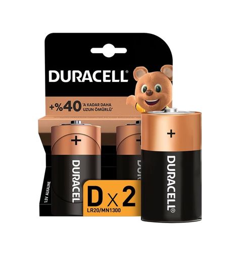 Diğer 124872966 Mey İthalat Basic D Boy Pil 2Li
