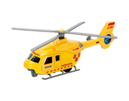 Diğer 124972477 Mey İthalat Sesli Ve Işıklı Çek Bırak Die Cast Helikopter