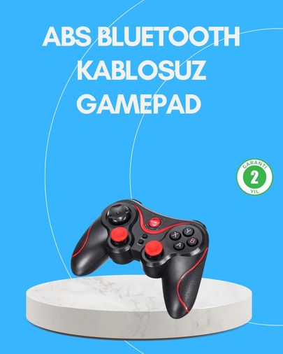 Diğer 125036752 Mey İthalat Uzun Pil Ömürlü Kablosuz Oyun Kumandası Pc Telefon Tablet İçin
