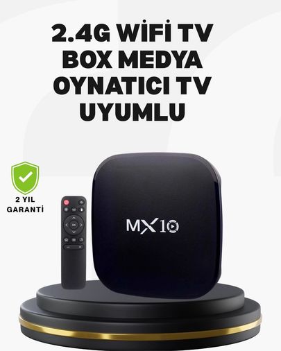 Diğer 125043581 Mey İthalat Android Tabanlı Akıllı Medya Oynatıcı 4 Çekirdekli İşlemci, Ekran Yansıtmalı