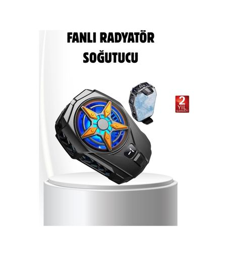 Diğer 125043678 Mey İthalat Oyun Telefonu Soğutucu Fan Sessiz Ve Kompakt Mobil Soğutma Cihazı