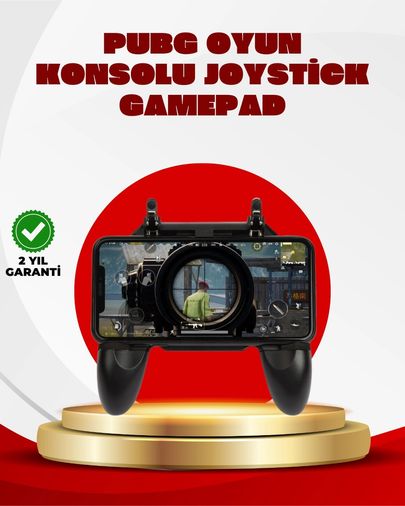 Diğer 125044017 Mey İthalat Pubg Mobile Uyumlu Joystick Ve Parmak Tetikli Oyun Gamepadi