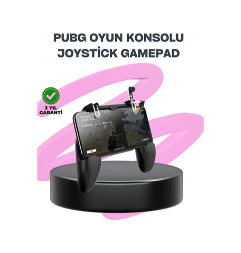 Diğer 125044019 Mey İthalat Pubg Mobile İçin Tetikleyicili Joystickli Telefon Gamepadi