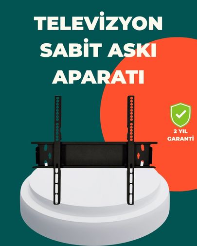 Diğer 125044532 Mey İthalat 32-65 İnç Lcd Led Tv Askı Aparatı 75 Kg Taşıma Güçlendirilmiş Çelik