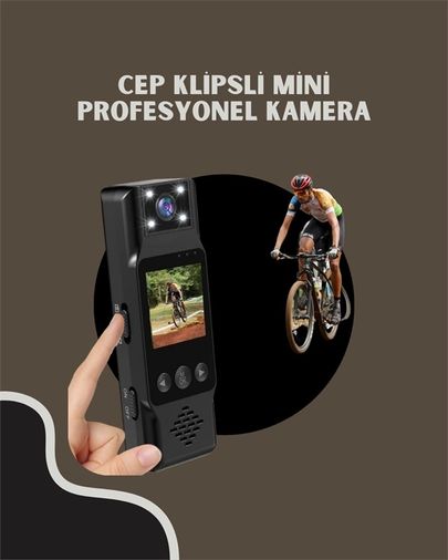 Diğer 125048717 Mey İthalat Wifi Özellikli Taşınabilir Kamera 1.3 Tft Ekran, 3Mp Fotoğraf, 128Gb Kart Desteği