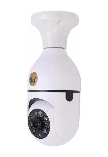 Diğer 125048737 Mey İthalat Akıllı Kamera Wifi Kamera Duylu Ampul Görünümlü 360 Derece Dönebilen Ev Kamerası