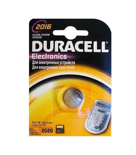 Diğer 125077141 Mey İthalat Duracell Cr 2016 Lityum Pil 3 Volt