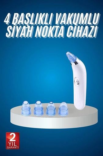 Diğer 125249519 Mey İthalat 4 Başlıklı Vakumlu Siyah Nokta Ve Yüz Temizleme Cihazı