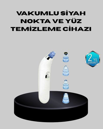 Diğer 125249525 Mey İthalat 5 Kademeli Vakumlu Gözenek Temizleyici Su Geçirmez Ve Taşınabilir Siyah Nokta Cihazı