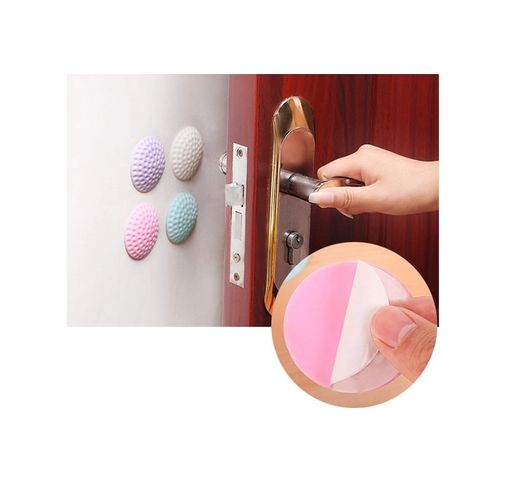 Diğer 125551615 Mey İthalat Çok Amaçlı Silikon Kapı Duvar Koruyucu Tampon 4Lü Paket
