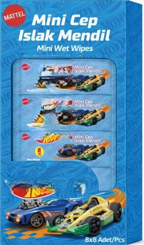 Diğer 125741420 Mey İthalat Islak Mini Cep Mendili 8'li