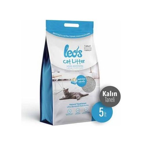 Diğer 126483212 Cat Litter Marsilya Sabunlu Bentonit Kalın Taneli Kedi Kumu 5 Lt