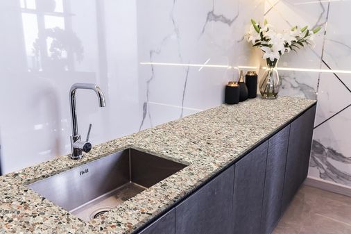 Diğer 126592061 Tezgah Üstü Kaplama Folyosu Mutfak Tezgahı Kaplama Granite Marble 70 Cm X 3 Metre