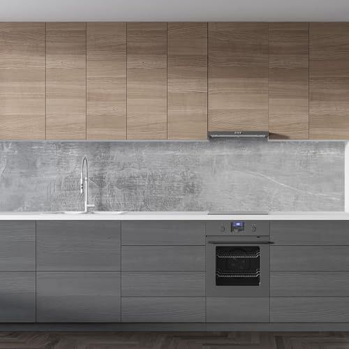 Diğer 126592111 Mutfak Tezgah Arası Folyo Kaplama Folyosu İtalyan Gri Mermer 60X200 Cm