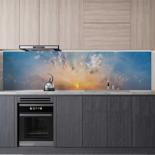 Diğer 126592136 Mutfak Tezgah Arası Folyo Kaplama Folyosu Gün Doğumu 60X100 Cm