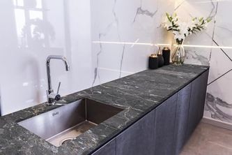 Diğer 126592841 Tezgah Üstü Kaplama Folyosu Mutfak Tezgahı Kaplama Limestone Marble 70 Cm X 1 Metre